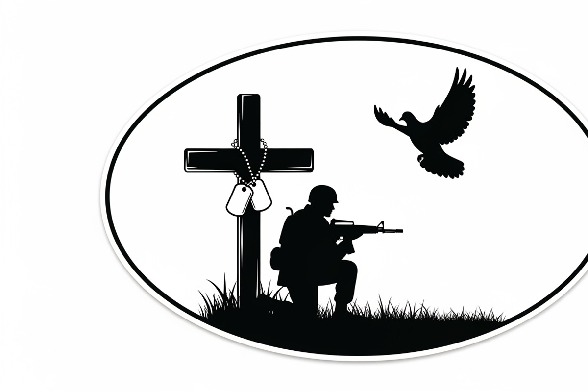 memorial plaque laser cut design, a Graphic by Amazin_art (Photo 29 of 31)