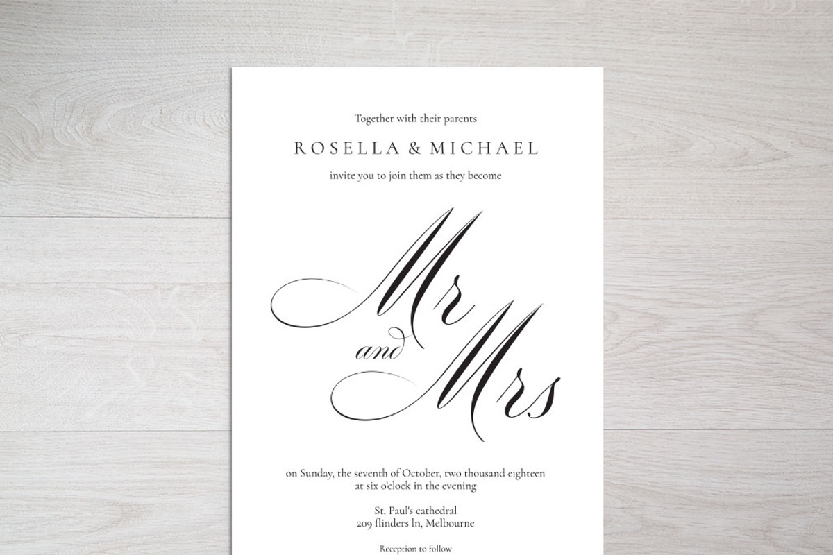 Invitation Template SHR435, an Invitation Template by Shafura_Wedding (Photo 3 of 5)