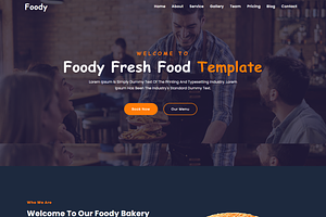 Foody Food & Restaurant Template