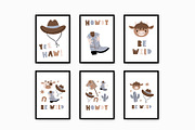 Little Cowboy - vector clipart, a Decorative Illustration by Barkova Nadya (Thumbnail 9 of 9)