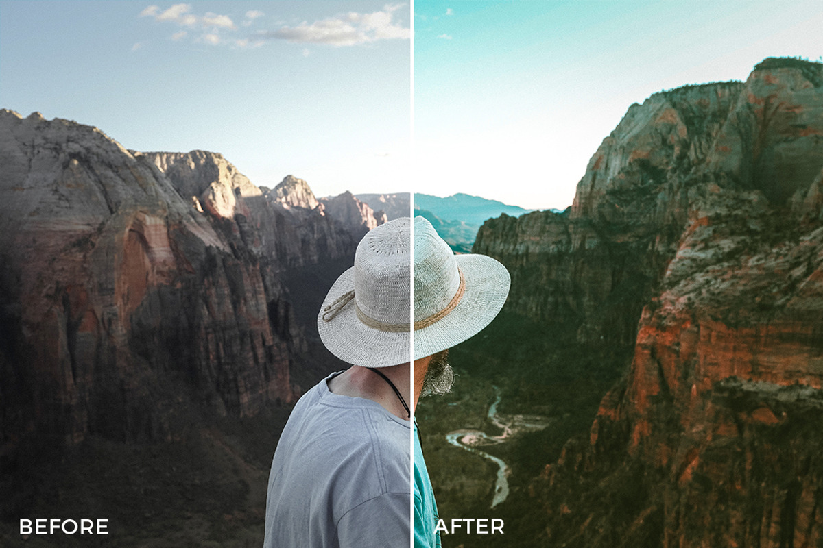 30 Orange and teal Lightroom Presets preview 5