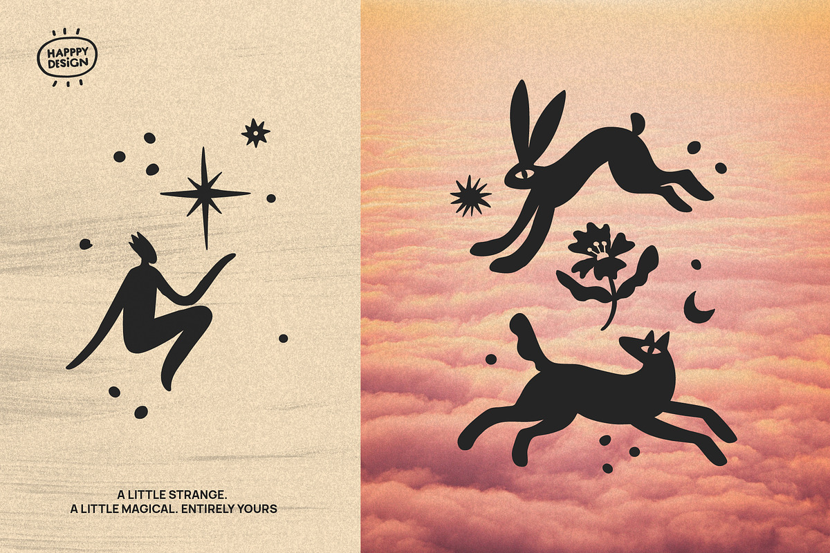 Dreamlike Folk Art Illustrations, an Object Illustration by happpydesign (Photo 5 of 15)