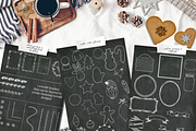Christmas Chalk Procreate Brushes, a Brush Add-On by OkayAnnie Designs (Thumbnail 10 of 14)