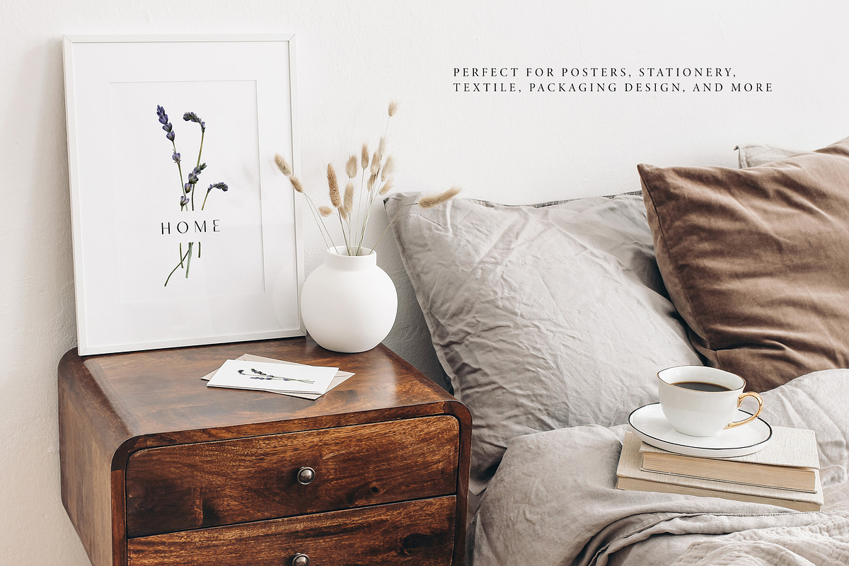 Lavender watercolor collection, an Illustration by Diana Askarova Art (Photo 3 of 9)