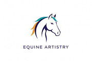 Equine Artistry Horse, a Branding & Logo Template by Logocreative (Thumbnail 1 of 2)