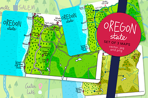 Oregon maps