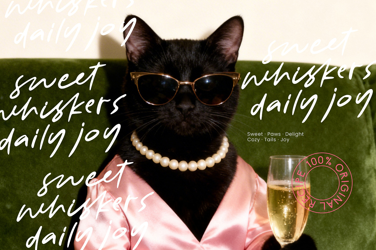 Golden Tomorrow Notes Handwritten, a Script Font by Letterena Studios Script (Photo 8 of 10)