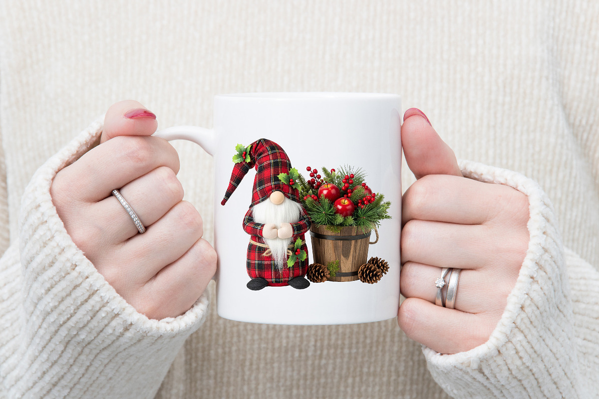 Christmas gnome png, an Illustration by Designking (Photo 2 of 4)