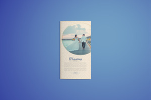 Traveling Business Trifold Brochure