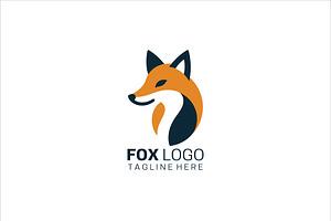 Fox Logo, a Branding & Logo Template by Vectorium Studio