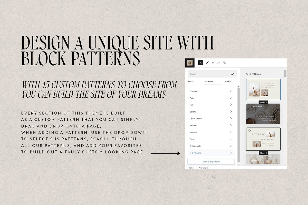 Coterie Theme - WordPress Template, a WordPress Template by Sweet Horizon Studio (Photo 4 of 5)