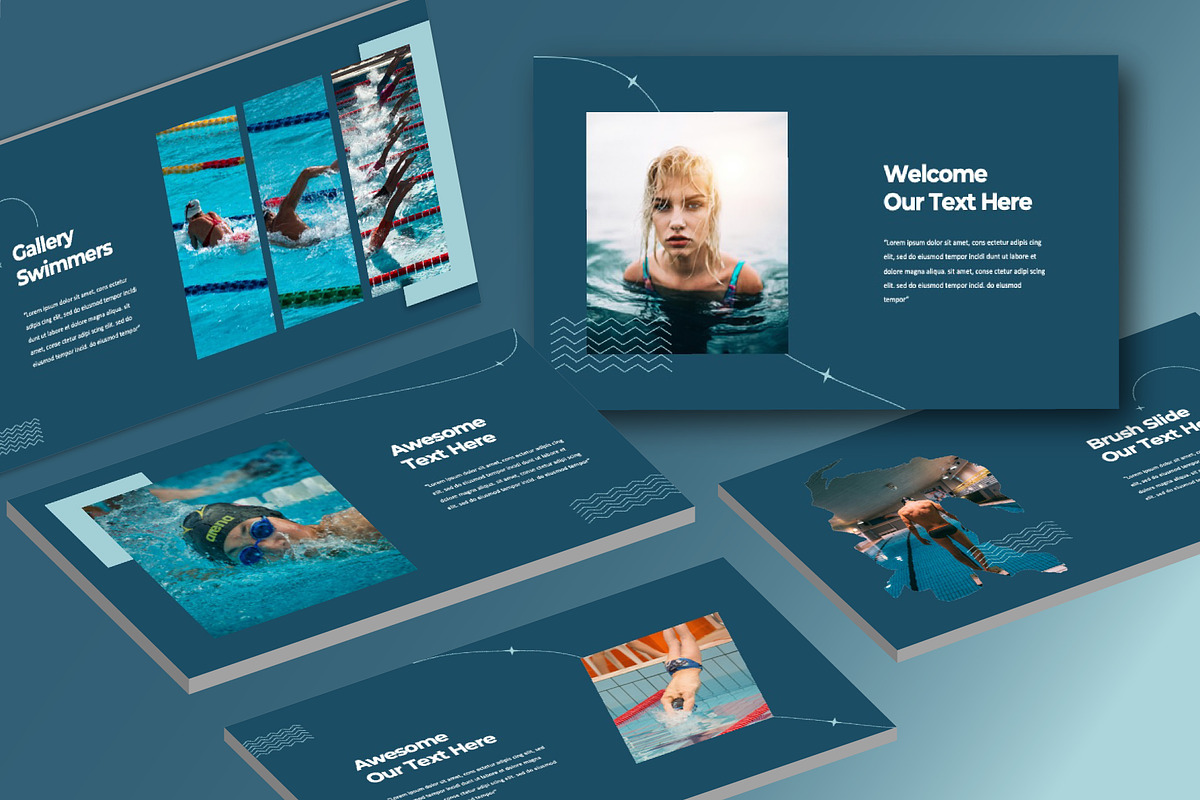 Summer Google Slide Template, a Presentation Template by Overcloud (Photo 1 of 4)