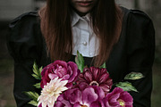 Mulberry Night Lace & Florals, a Seasonal Illustration by Catch the Dream Art (Thumbnail 6 of 14)