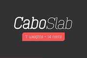 Cabo Rounded and Slab - Font Duo, a Slab Serif Font by Bogdan Casota (Thumbnail 3 of 3)