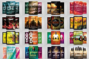 60 Glorious God Church Flyer Bundle, a Flyer Template by Business Flyers (Thumbnail 5 of 6)