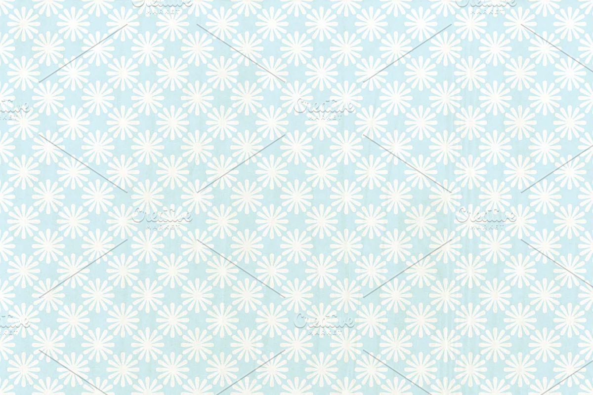 Pale Blue & Grey Pattern Backgrounds, a Pattern Graphic by Le Paper Cafe (Photo 4 of 5)