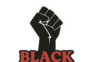 Black history month graphic with rai, an Illustration by Dvoevnore photos