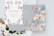 Lovely garden. Floral illustrations, a Decorative Illustration by DamriNa art (Thumbnail 3 of 8)