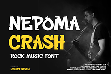 Nepoma Crash Font