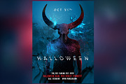 Halloween Party Collection, a Flyer Template by PSD Market (Thumbnail 5 of 10)