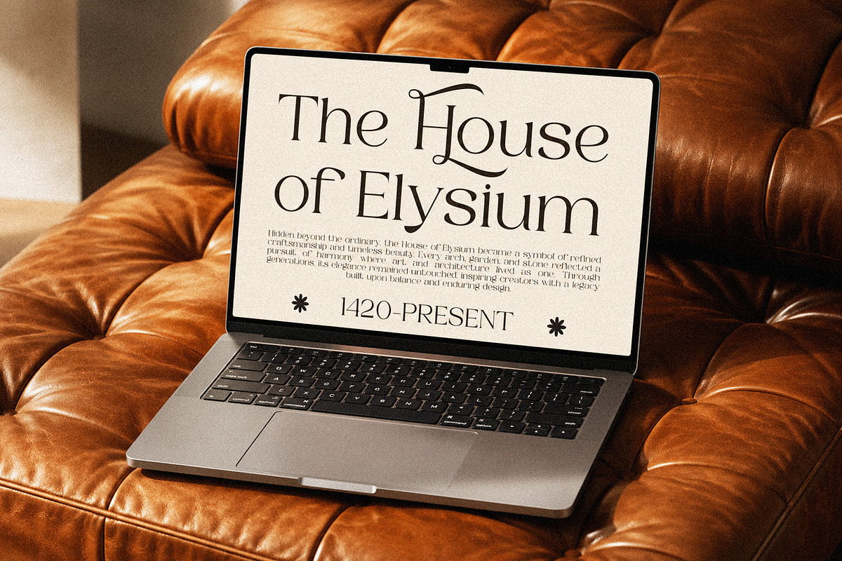 Hollaine - Luxury Serif Typeface, a Serif Font by Muflieart (Photo 11 of 11)