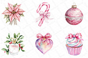 Coquette Christmas Clipart, an Illustration by DreamPrint404 (Thumbnail 6 of 6)