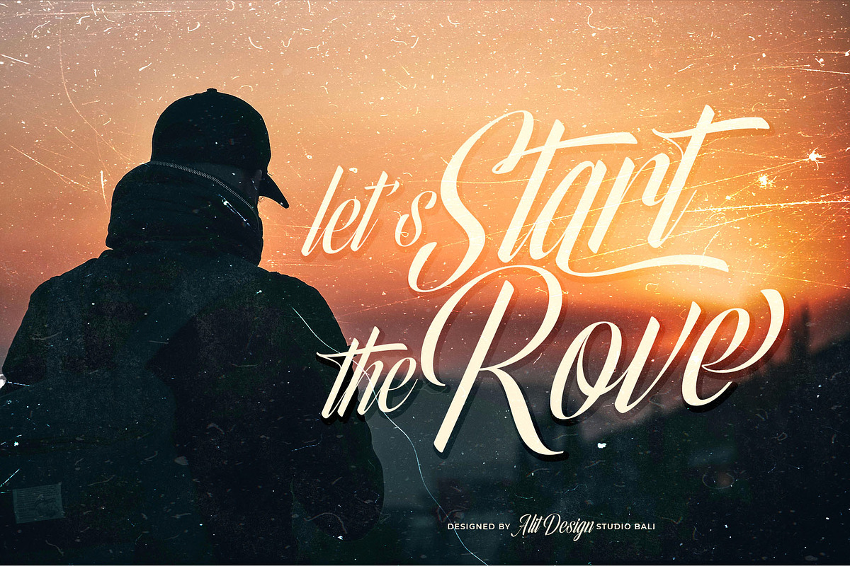 Olivelifes Script Font, a Script Font by alit design (Photo 3 of 15)