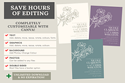 Green Wedding Invitation Template, an Invitation Template by LushBury (Thumbnail 4 of 5)
