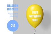 Ball Mockup, a Mockup by Radmila (Thumbnail 1 of 3)