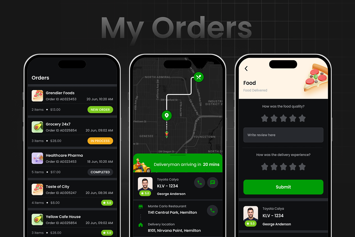 All in One Delivery App | DeliQuick preview 2