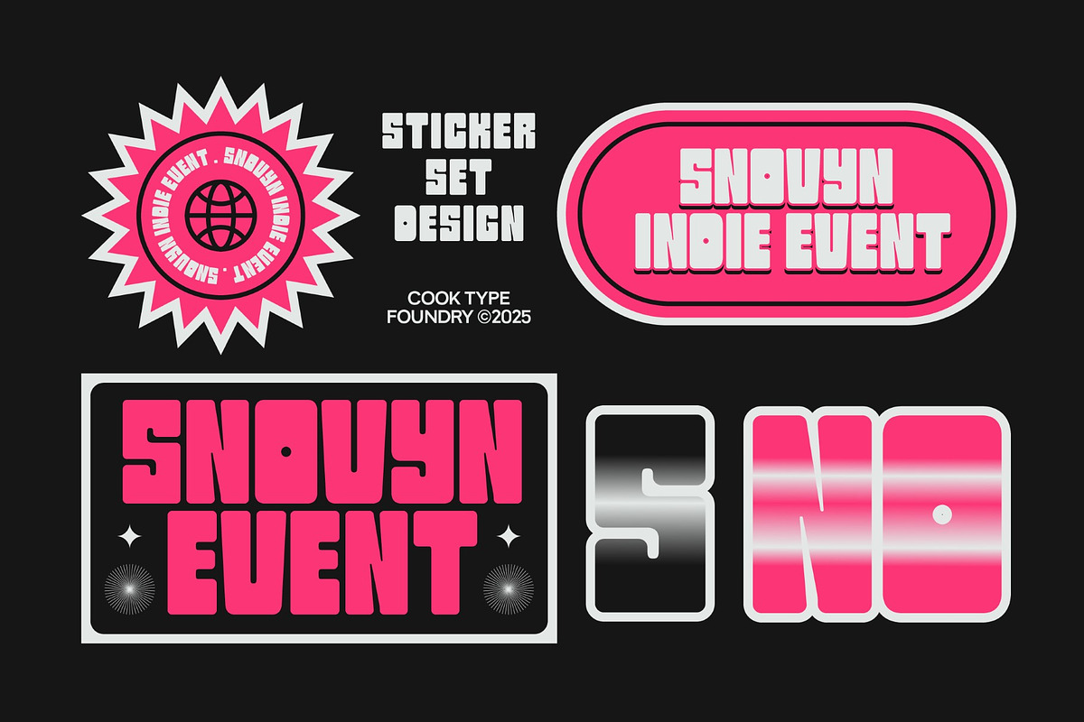 Snovyn, a Sans Serif Font by graphicook (Photo 8 of 10)