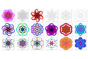 30 Openwork Mandalas, an Object Illustration by Kseniya-Omega (Thumbnail 2 of 9)