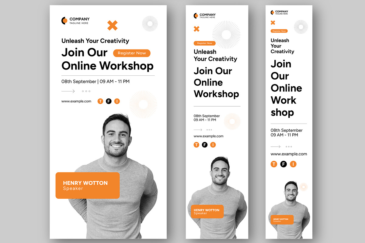 Web Banner Design, an UI Kit Template by CreativeShaper (Photo 3 of 4)