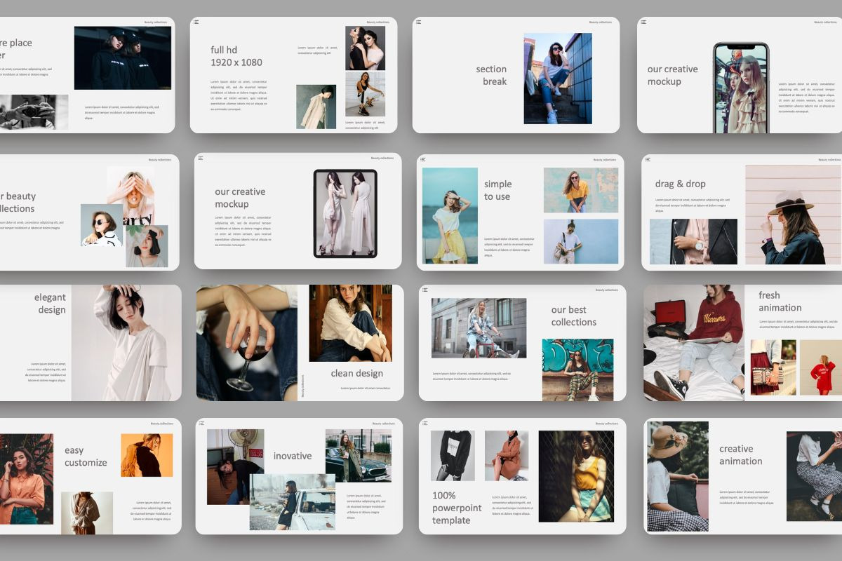 130+ Slides Powerpoint Templates, a Presentation Template by ResumeFabs (Photo 9 of 9)