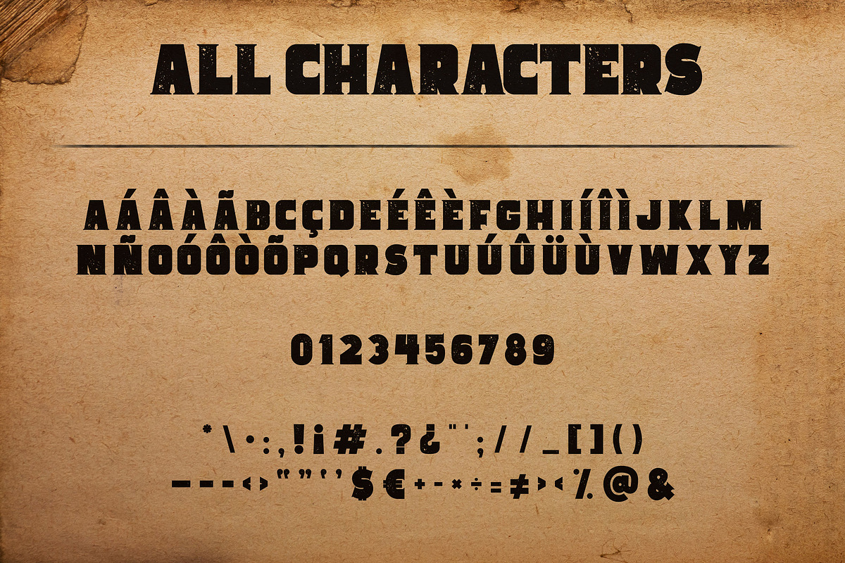Space Cowboy Serif Aged and Clean preview 7