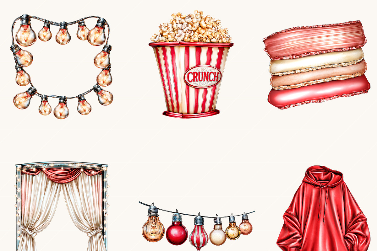 Nostalgic Fairground Festival, an Object Illustration by BusyDaydesign (Photo 5 of 9)