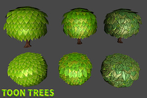 Toon Trees Pack