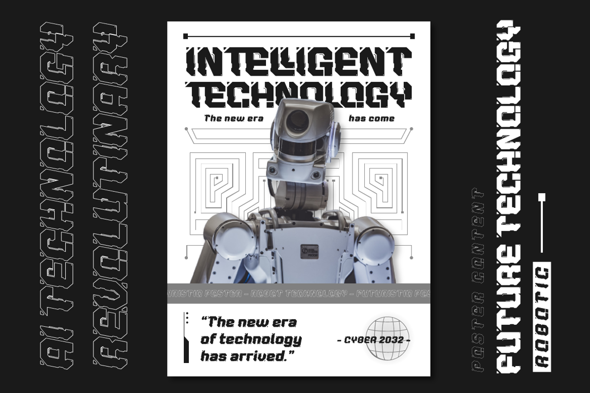 RAXON – Futuristic Font, a Font by productype1 (Photo 3 of 12)