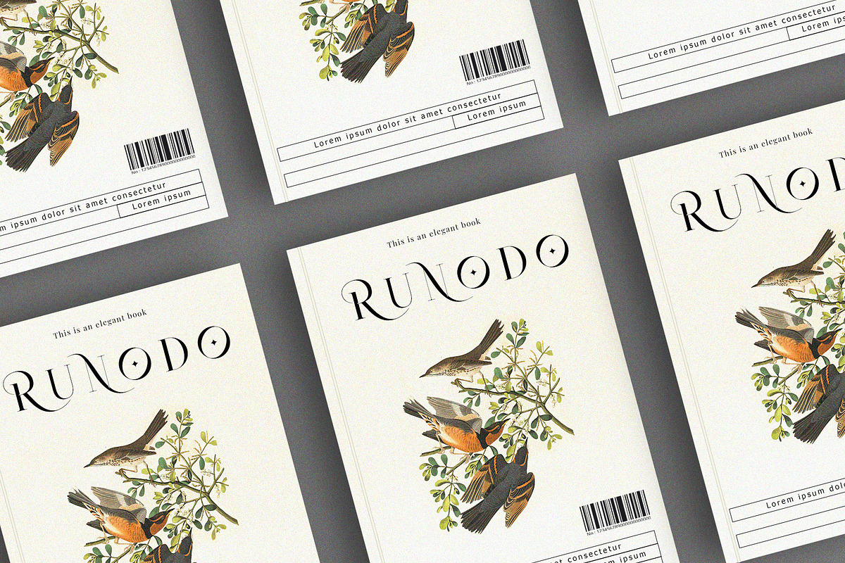 QHARO - Elegant & Luxury, a Serif Font by BOOSH Studio (Photo 6 of 14)