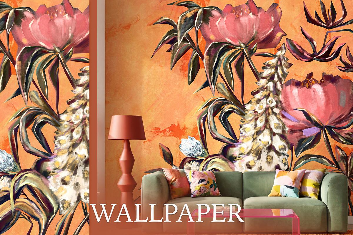 Wallpaper Spring Renaissance, a Wallpaper Graphic by apollinariia_shop (Photo 1 of 13)