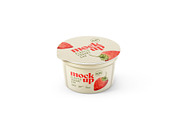 Yogurt Cup Mockup Set | Packaging, a Cups & Container Mockup by Deeplab (Thumbnail 8 of 19)