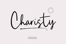 Charisty - Script Font