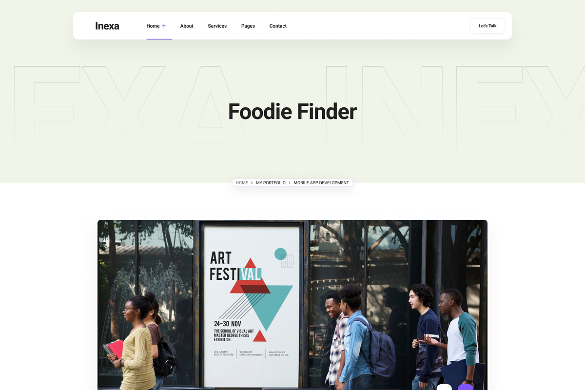 Inexa - Personal Portfolio HTML, a HTML Template by AliThemes (Photo 8 of 10)
