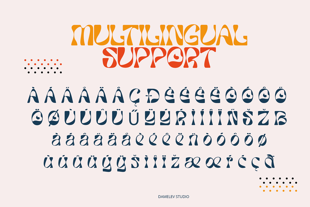 Naguboty Display, a Sans Serif Font by Damelev (Photo 8 of 9)