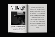 Mobilen Display Modern Display Serif, a Font by Alfinart (Thumbnail 6 of 10)