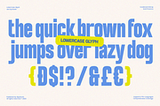 GC Grind - Bold Condensed Fonts, a Sans Serif Font by Glyphonic (Thumbnail 8 of 17)