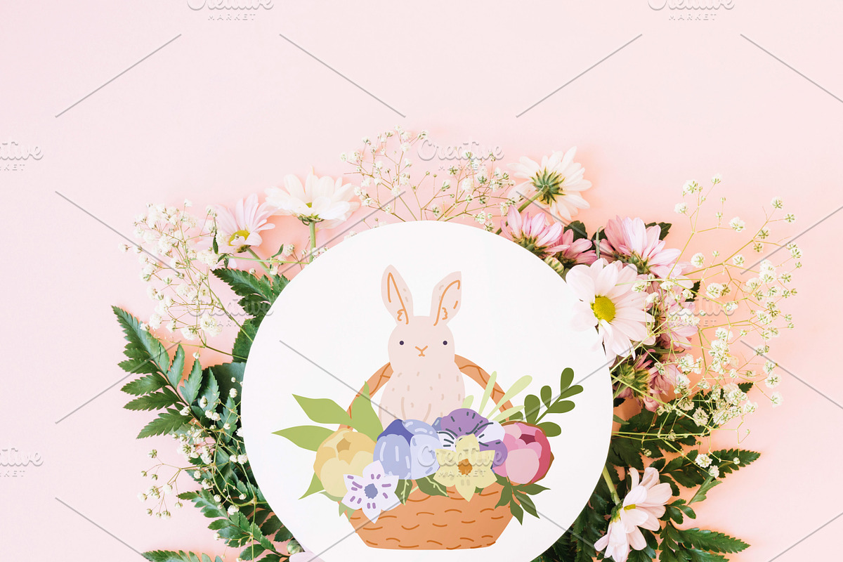 Bunnies + BONUS 85 elements, a Pattern Graphic by Lineli (Photo 5 of 7)