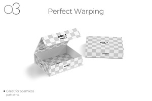 Rectangular Magnetic Gift Box Mockup