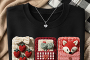 Valentine Crochet PNG Bundle, a Graphic by one-touch (Thumbnail 2 of 24)