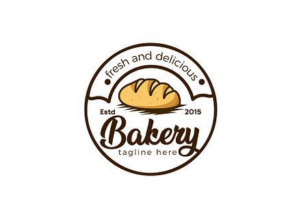 Fresh Bakery Logo Design preview 2